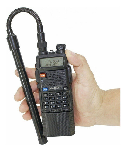 Antena Táctica Tubo De Ganso Doble Banda Para Radios Baofeng - Imagen 3