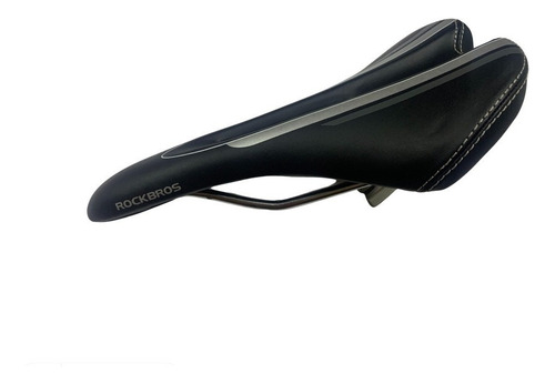 Asiento Sillin Bicicleta Ciclismo Rockbros Cuero Sintético - Imagen 2