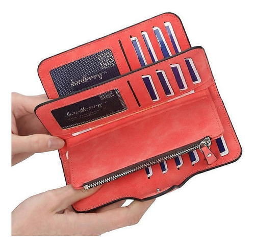Billetera Baellerry N2345 Cartera Tarjetero De Cierre Grande - Imagen 3