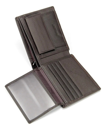 Billetera Baellery Cartera De Gran Capacidad Con Monedero - Imagen 2