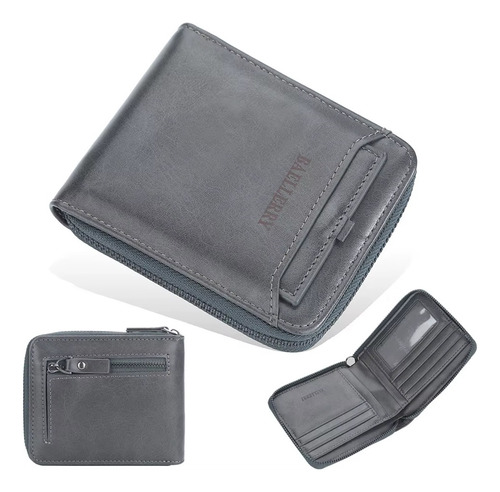 Billetera Baellery D3124 Cartera Con Cremallera De Caballero - Imagen 2