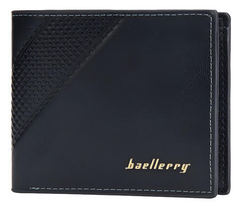 Billetera Casual De Cuero Cartera Caballero Baellerry D3044 - Imagen 6