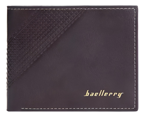 Billetera Casual De Cuero Cartera Caballero Baellerry D3044