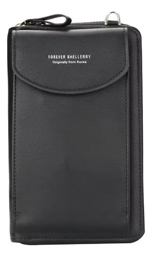 Bolso Bandolero Marca Baellery Pequeño De Cuero Para Damas