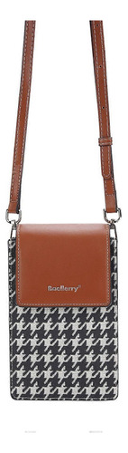 Bolso Bandolero Para Damas Cartera De Cuero Baellerry N8701 - Imagen 2