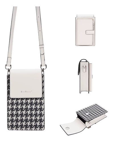 Bolso Bandolero Para Damas Cartera De Cuero Baellerry N8701 - Imagen 13