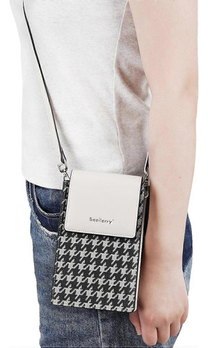 Bolso Bandolero Para Damas Cartera De Cuero Baellerry N8701 - Imagen 15