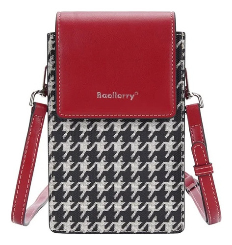 Bolso Bandolero Para Damas Cartera De Cuero Baellerry N8701 - Imagen 6