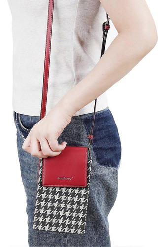 Bolso Bandolero Para Damas Cartera De Cuero Baellerry N8701 - Imagen 10