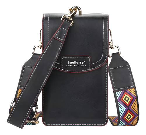 Bolso Crossbody Baellery De Cuero Gran Capacidad Para Damas - Imagen 4