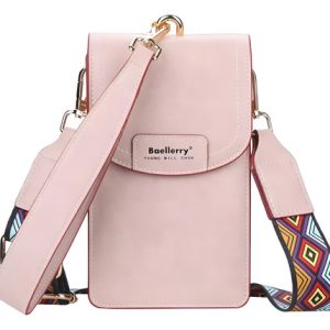 Bolso Crossbody Baellery De Cuero Gran Capacidad Para Damas
