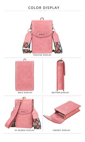 Bolso Crossbody Baellery De Cuero Gran Capacidad Para Damas - Imagen 9