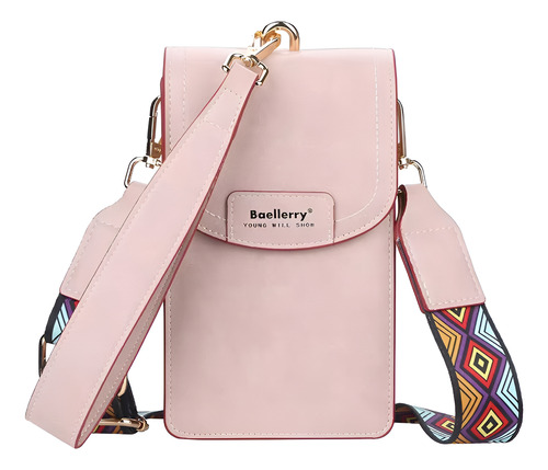 Bolso Crossbody Baellery De Cuero Gran Capacidad Para Damas