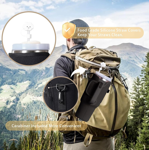 Bolso Estuche De Neopreno Para Vasos Térmico Tipo Stanley - Imagen 12