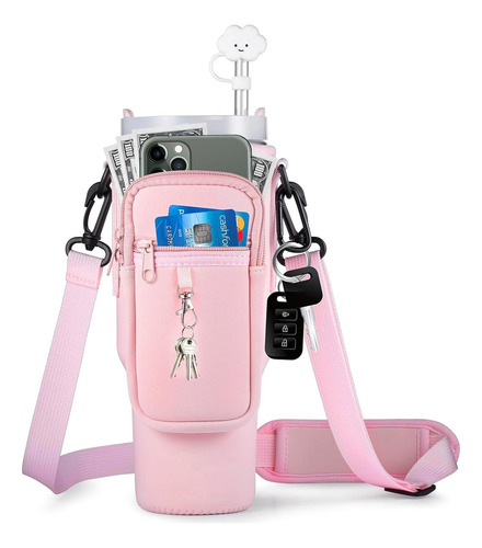 Bolso Estuche De Neopreno Para Vasos Térmico Tipo Stanley - Imagen 6