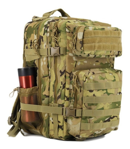 Bolso Morral Tactico Multi Funcional Crossfit Gym Viaje 50l - Imagen 32