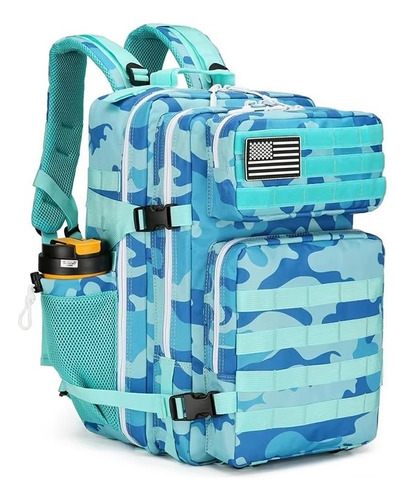 Bolso Morral Tactico Multi Funcional Crossfit Gym Viaje 50l - Imagen 48