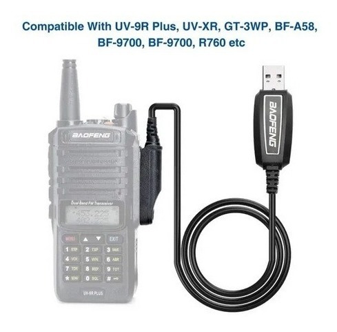 Cable De Programación Usb Baofeng Uv-9r Resistente Al Agua - Imagen 4