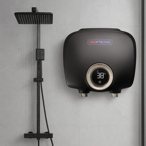 Calentador Agua Ilimitada Eléctrico Instantáneo Led 7kw 220v - Imagen 2