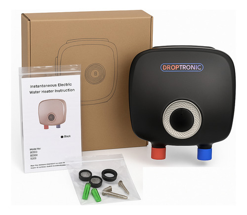 Calentador Agua Ilimitada Eléctrico Instantáneo Led 7kw 220v - Imagen 4