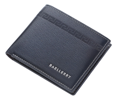 Cartera Baellery Billetera Clásica De Cuero Para Caballeros - Imagen 3