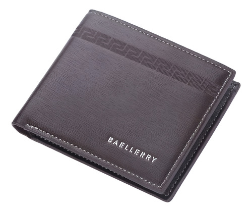Cartera Baellery Billetera Clásica De Cuero Para Caballeros