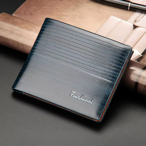 Cartera Cuero Billetera Elegante De Hombre Baellerry Dr017 - Imagen 2