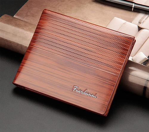 Cartera Cuero Billetera Elegante De Hombre Baellerry Dr017 - Imagen 8