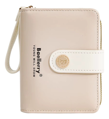 Cartera Femenina Baellerry N1917 Monedero Billetera De Cuero - Imagen 9