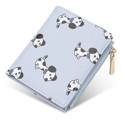 Cartera Tarjetero De Mujer Baellerry Estampado De Perritos - Imagen 6