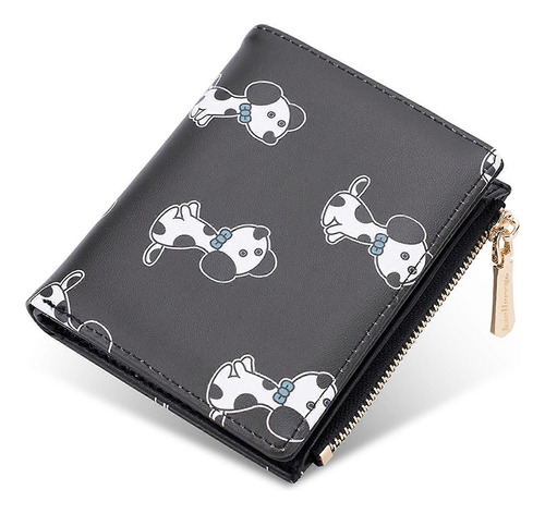 Cartera Tarjetero De Mujer Baellerry Estampado De Perritos - Imagen 10