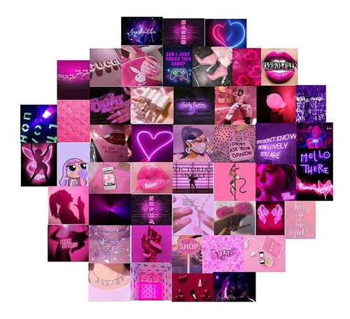 Collage Para Pared Arte Estética Decoración 4x6 50 Piezas - Imagen 9