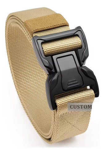 Correa Cinturón Táctico De Nailon Hebilla Liberación Rapida - Imagen 8