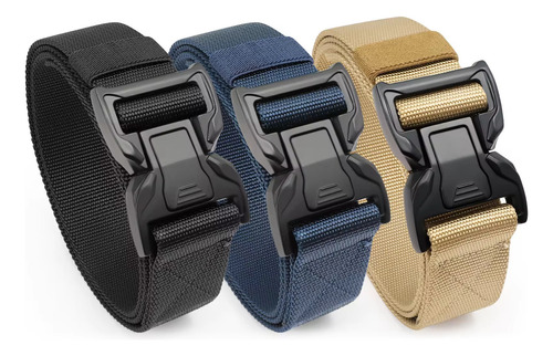 Correa Cinturón Táctico De Nailon Hebilla Liberación Rapida - Imagen 9