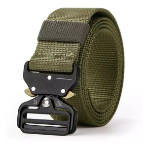 Correa Cinturon Tactico Militar Nailon Liberacion Rapida
