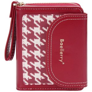 Billetera De Cuero Bolso Mini Baellerry N1896 Cartera Dama