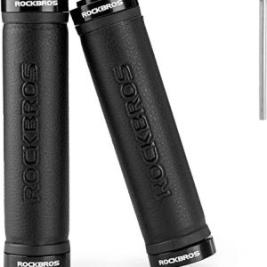 Puños Bicicleta Microfibra Cuero Mtb Antideslizante Rockbros