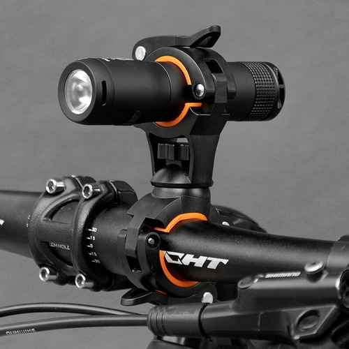 Soporte Base Giratorio Para Luz De Bicicleta Bomba Rockbros - Imagen 7