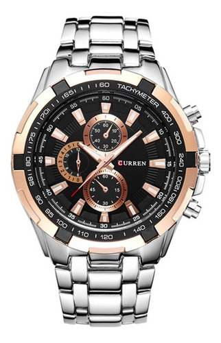 Reloj Hombre Cronógrafo Correa Acero Inoxidable Curren 8023 - Imagen 30