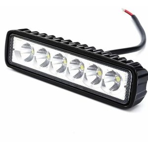 Faros Barra Led 5.5 18w 6000k Toyota Jeep Rustico Viper