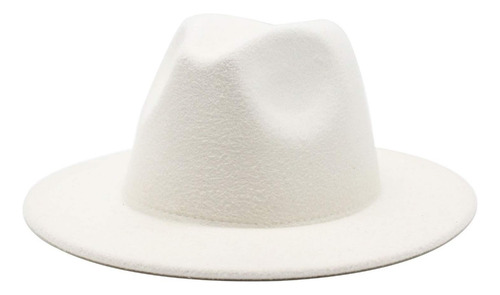 Sombrero Fedora Ala Ancha Unisex Trending Moda Unicolor - Imagen 6