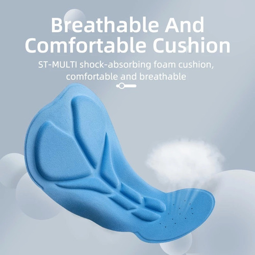 Licra Ciclismo Con Tirantes Almohadilla Transpirabl Rockbros - Imagen 5