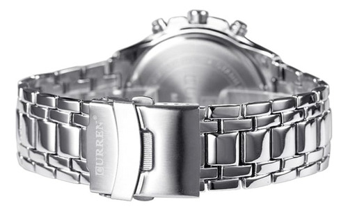 Reloj Hombre Cronógrafo Correa Acero Inoxidable Curren 8023 - Imagen 4