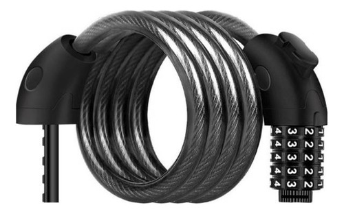 Cadena Candado Anti Robo Con Clave Para Bicicleta Rockbros