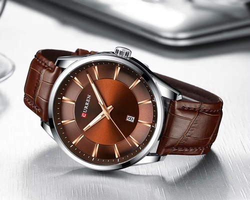 Reloj Pulsera Curren Original Cuarzo Hombre Caballero Cuero - Imagen 13