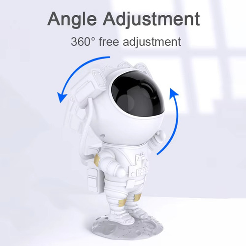 Lámpara De Astronauta Proyector Galaxia Estrellas Decorativa - Imagen 5