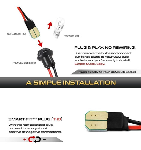 Luz Led Para Porta Placa Chevrolet 18smd - Imagen 4