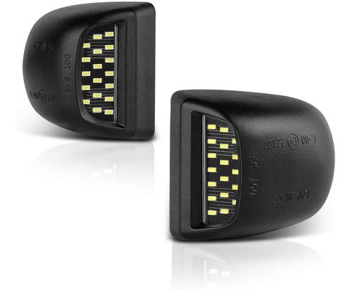 Luz Led Para Porta Placa Chevrolet 18smd - Imagen 3