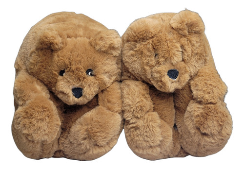 Pantuflas De Peluche Último Diseño De Moda Cálida Adulto