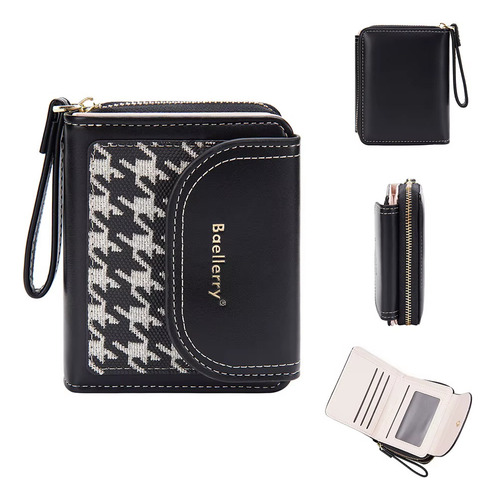 Billetera De Cuero Bolso Mini Baellerry N1896 Cartera Dama - Imagen 9